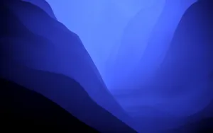 Dark Blue Background Mac Os Monterey Gradient Wallpaper
