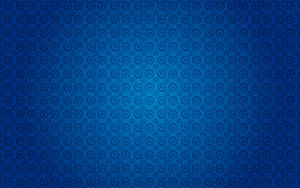 Dark Blue Background Vintage Loop Design Wallpaper