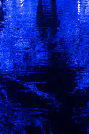 Dark Blue Water Ripples Wallpaper