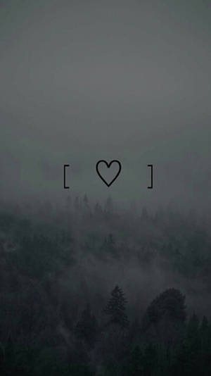 Dark Charm - Aesthetic Grunge Art For Iphone Wallpaper