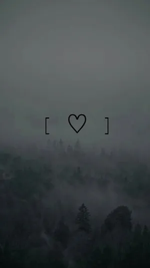 Dark Charm - Aesthetic Grunge Art For Iphone Wallpaper