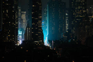 Dark City Lights Wallpaper