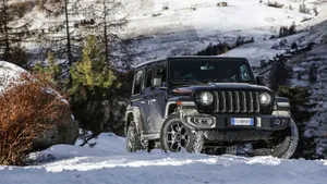 Dark Colored Jeep Wallpaper
