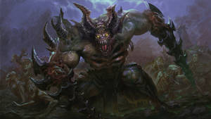 Dark Demon Devil Horns Wallpaper
