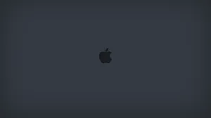 Dark Gray Apple 4k Ultra Hd Wallpaper