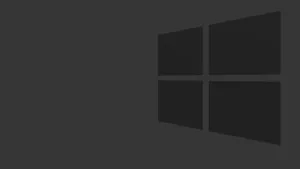 Dark Gray Windows 8 Wallpaper