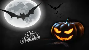 Dark Happy Halloween Wallpaper