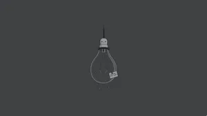 Dark Humor Light Bulb Wallpaper