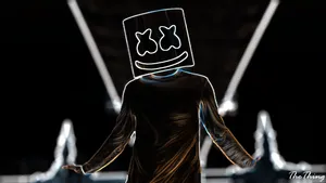 Dark Marshmello Desktop Wallpaper
