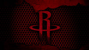 Dark Metallic Houston Rockets Wallpaper