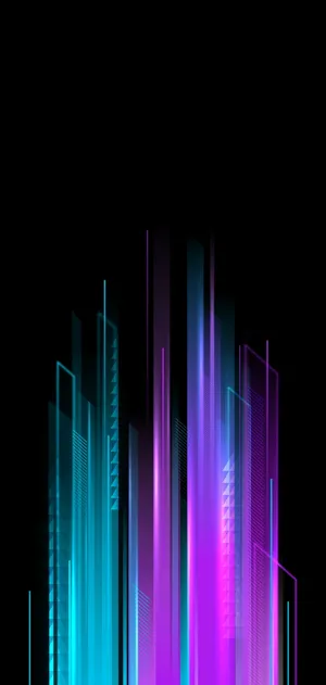 Dark Neon Lines Close Up Wallpaper WallpapersOK