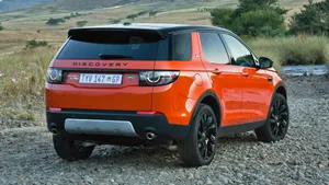 Dark Orange Land Rover Iphone Wallpaper