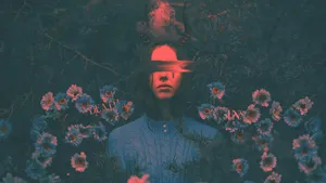 Dark Pain Girl Aesthetic Desktop Wallpaper