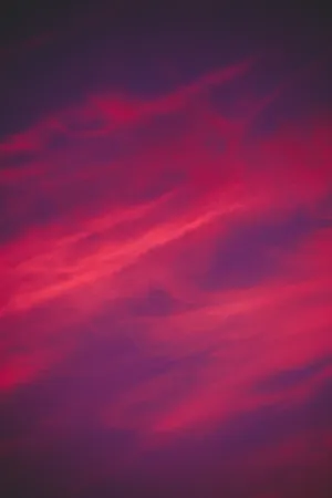 Dark Pink Aesthetic Sunset Wallpaper