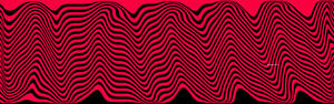 Dark Pink Wavy Pattern Pewdiepie Wallpaper