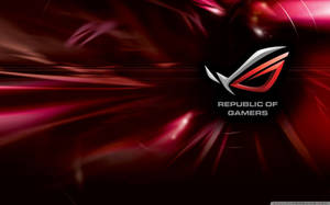 Dark Red Abstract Asus Wallpaper