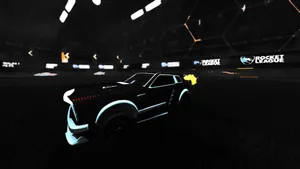 Dark Rocket League Hd Wallpaper