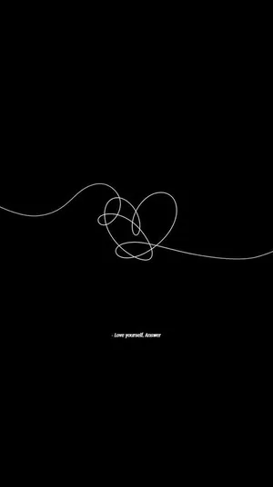 Dark Sad Heart String Wallpaper