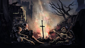 Dark Souls 2 Dark Stalker Bearer Of The Curse Wallpaper