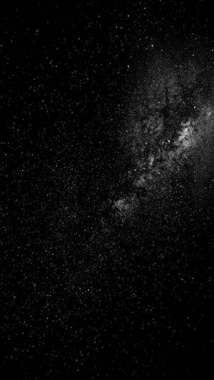 Dark Starry Night Sky Oled Iphone Wallpaper