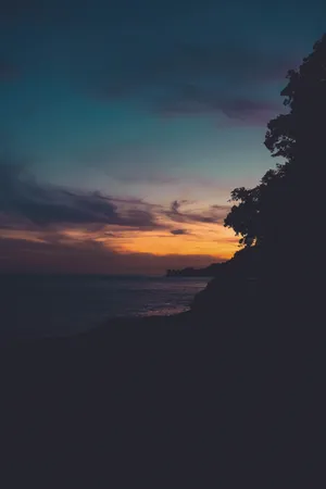Dark Sunset Wallpaper