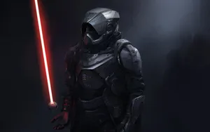 Dark Trooper Red Saber Wallpaper