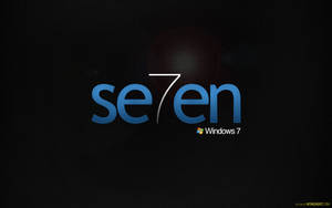 Dark Windows 7 Screen Wallpaper