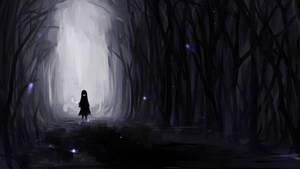 Dark Woods Nightcore Wallpaper