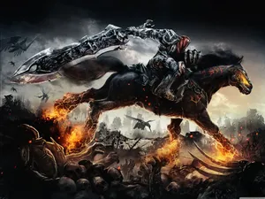 Darksiders Horseman In War Wallpaper