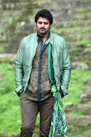 Darling Prabhas Movie In Green Wallpaper