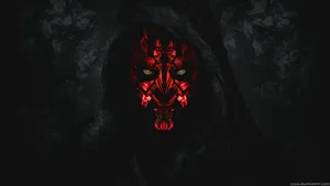 Darth Maul In 2d Graphics Wallpaper