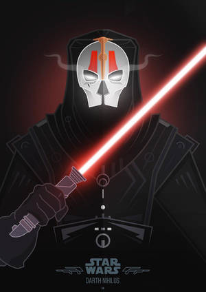 Darth Nihilus Vector Art Wallpaper