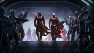 Darth Revan 4k Companion Knights Wallpaper