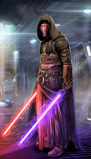 Darth Revan Weapons Wallpaper