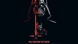 Darth Vader And Kylo Ren Fan Art Wallpaper