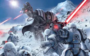 Darth Vader Giant Robot Wallpaper