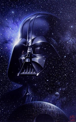 Darth Vader In The Universe Wallpaper