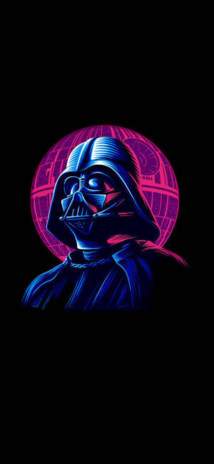 Darth Vader Oled Iphone Wallpaper