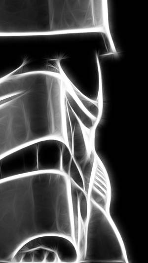 Darth Vader’s Helmet In Star Wars Cell Phone Wallpaper