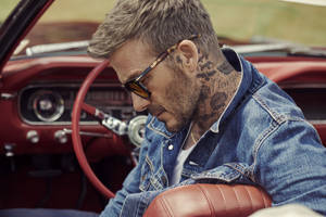 David Beckham Eyewear Collection Wallpaper