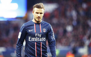 David Beckham Psg Debut Wallpaper