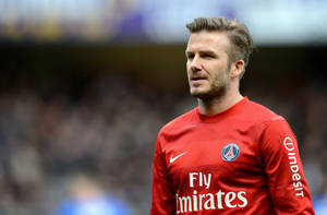 David Beckham Psg Jersey Wallpaper