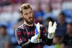 David De Gea Clapping His Hands Wallpaper