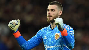 David De Gea Clenched Fists Wallpaper
