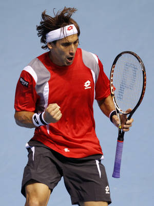 David Ferrer Proud Fist Pump Wallpaper