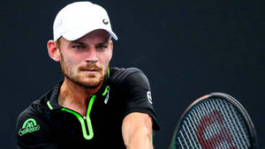 David Goffin Close-up Photo Wallpaper