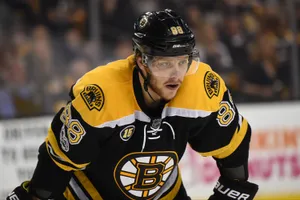 David Pastrnak Ice Hockey Game 2022 Wallpaper