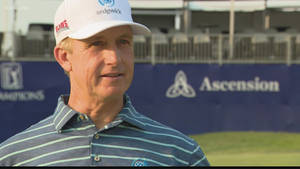 David Toms Being Interviewed Wallpaper