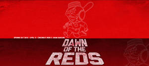 Dawn Of The Reds Cincinnati Reds Wallpaper