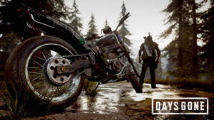 Days Gone Deacon And Motorcycle Wallpaper